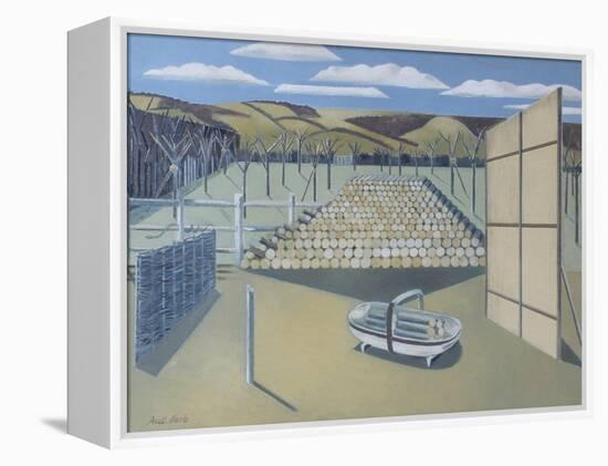 Landscape at Iden-Paul Nash-Framed Premier Image Canvas