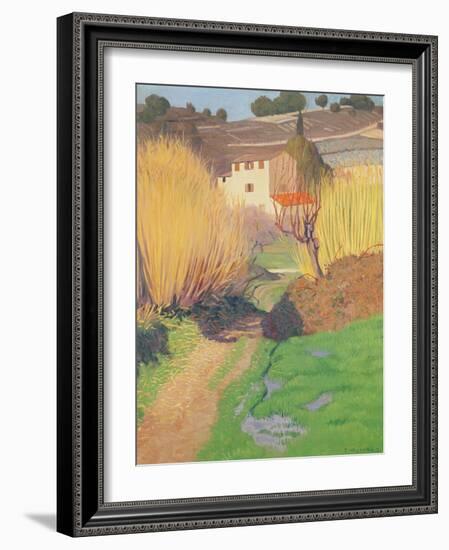 Landscape at Lagnes, 1921-Félix Vallotton-Framed Giclee Print