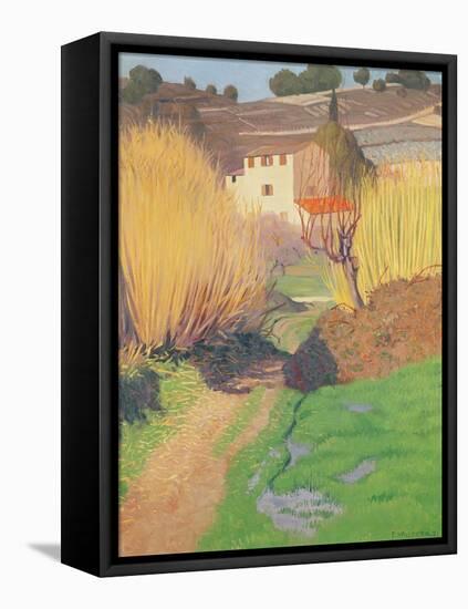 Landscape at Lagnes, 1921-Félix Vallotton-Framed Premier Image Canvas