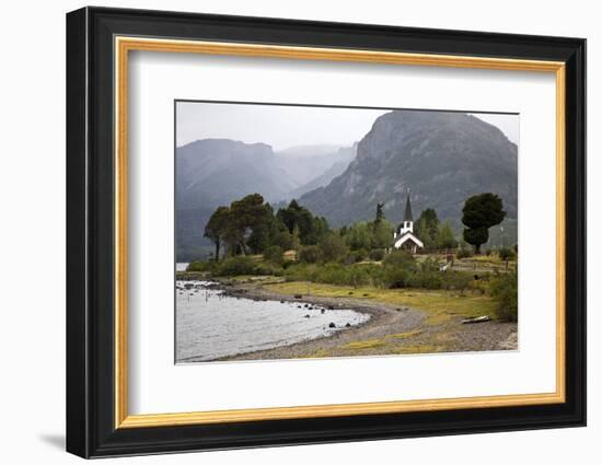 Landscape at Lago Paimun, Lanin National Park, Patagonia, Argentina, South America-Yadid Levy-Framed Photographic Print