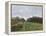 Landscape at Louveciennes, 1873-Alfred Sisley-Framed Premier Image Canvas