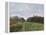 Landscape at Louveciennes, 1873-Alfred Sisley-Framed Premier Image Canvas