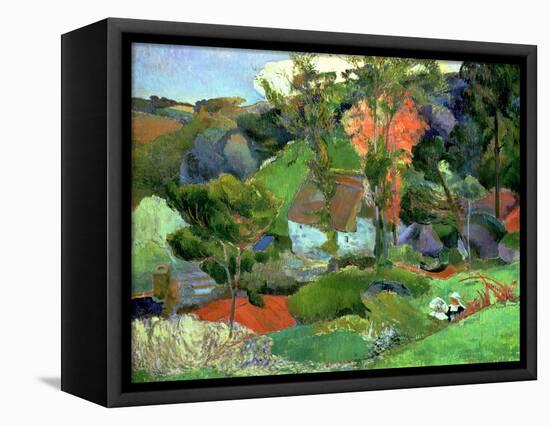 Landscape at Pont Aven, 1888-Paul Gauguin-Framed Premier Image Canvas