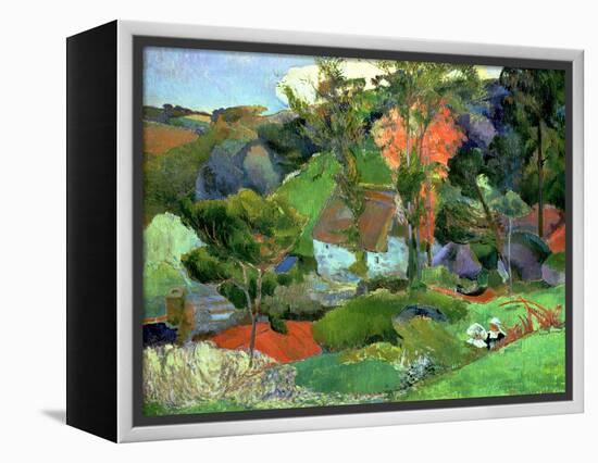 Landscape at Pont Aven, 1888-Paul Gauguin-Framed Premier Image Canvas