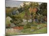 Landscape at Pont Aven, 1888-Paul Gauguin-Mounted Giclee Print