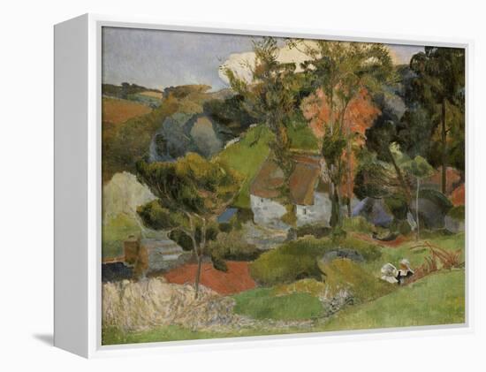 Landscape at Pont Aven, 1888-Paul Gauguin-Framed Premier Image Canvas