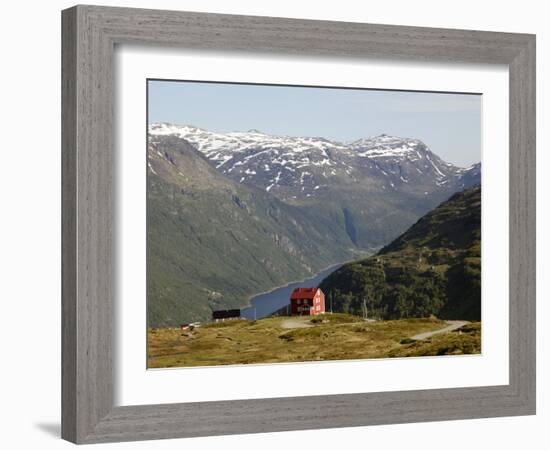 Landscape at Roldalsfjellet Near Roldal, Hardangervidda, Hordaland, Norway, Scandinavia, Europe-Hans Peter Merten-Framed Photographic Print