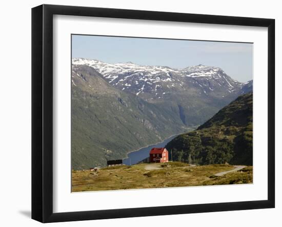 Landscape at Roldalsfjellet Near Roldal, Hardangervidda, Hordaland, Norway, Scandinavia, Europe-Hans Peter Merten-Framed Photographic Print