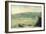 Landscape at Saint-Ouen-Georges Seurat-Framed Art Print