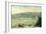 Landscape at Saint-Ouen-Georges Seurat-Framed Art Print