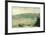 Landscape at Saint-Ouen-Georges Seurat-Framed Art Print