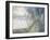 Landscape at the Edge of the Seine with the Pont D'Argenteuil-Pierre-Auguste Renoir-Framed Giclee Print