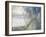 Landscape at the Edge of the Seine with the Pont D'Argenteuil-Pierre-Auguste Renoir-Framed Premium Giclee Print