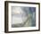 Landscape at the Edge of the Seine with the Pont D'Argenteuil-Pierre-Auguste Renoir-Framed Giclee Print