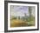 Landscape at Vetheuil-Claude Monet-Framed Art Print