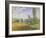 Landscape at Vetheuil-Claude Monet-Framed Art Print