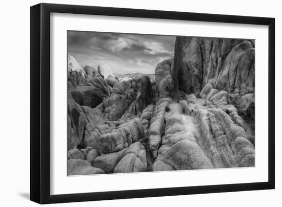 Landscape at White Tank, Joshua Tree-Vincent James-Framed Photographic Print