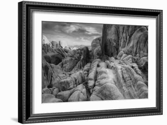 Landscape at White Tank, Joshua Tree-Vincent James-Framed Photographic Print