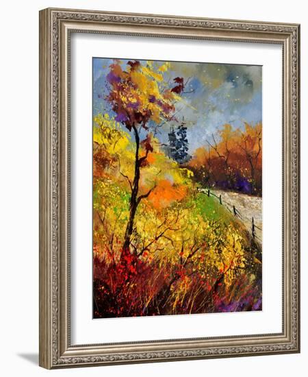 Landscape Autumn 454111-Pol Ledent-Framed Art Print