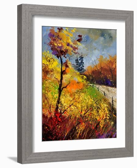 Landscape Autumn 454111-Pol Ledent-Framed Art Print