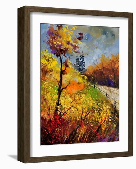 Landscape Autumn 454111-Pol Ledent-Framed Art Print