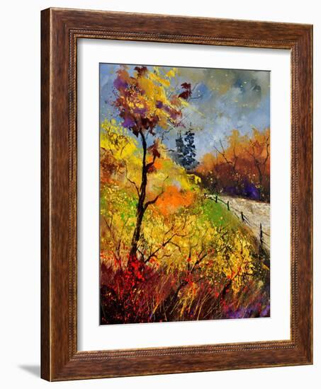 Landscape Autumn 454111-Pol Ledent-Framed Art Print