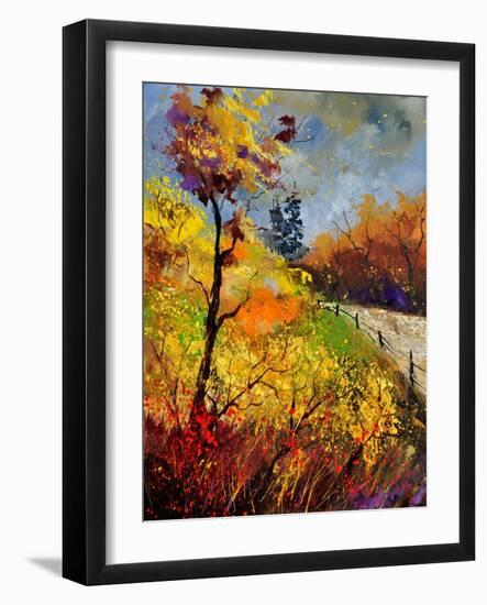 Landscape Autumn 454111-Pol Ledent-Framed Art Print