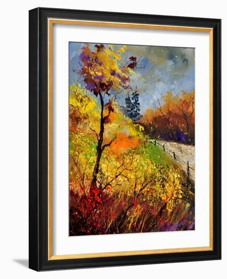 Landscape Autumn 454111-Pol Ledent-Framed Art Print