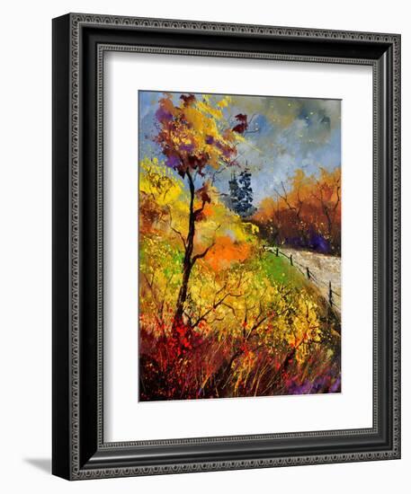 Landscape Autumn 454111-Pol Ledent-Framed Premium Giclee Print