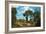 Landscape by the Lez River, 1870-Jean Frederic Bazille-Framed Giclee Print