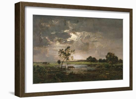 Landscape, C.1842-Theodore Rousseau-Framed Giclee Print