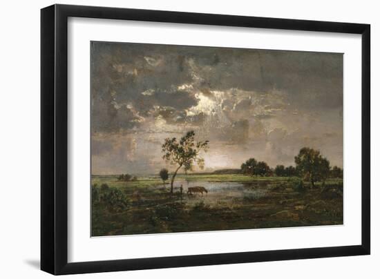 Landscape, C.1842-Theodore Rousseau-Framed Giclee Print