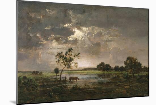 Landscape, C.1842-Theodore Rousseau-Mounted Giclee Print