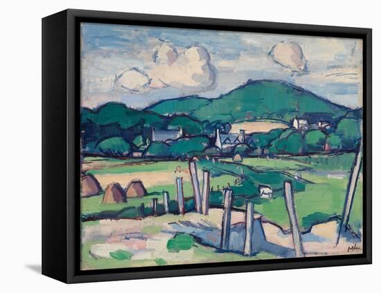 Landscape, C.1891-1935 (Oil on Panel)-Samuel John Peploe-Framed Premier Image Canvas