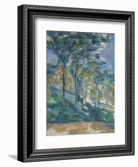 Landscape, C.1900-Paul Cézanne-Framed Giclee Print