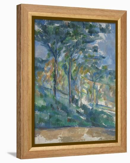 Landscape, C.1900-Paul Cézanne-Framed Premier Image Canvas