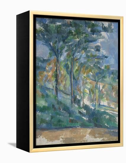Landscape, C.1900-Paul Cézanne-Framed Premier Image Canvas