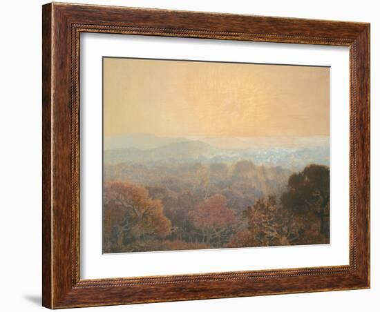Landscape, c.1902 (pastel on paper)-Marie Auguste Emile Rene Menard-Framed Giclee Print