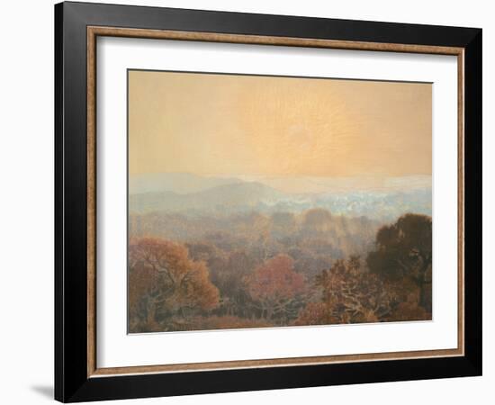 Landscape, c.1902 (pastel on paper)-Marie Auguste Emile Rene Menard-Framed Giclee Print