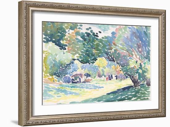 Landscape, c.1904-Henri-Edmond Cross-Framed Giclee Print