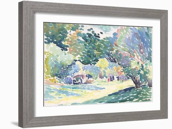 Landscape, c.1904-Henri-Edmond Cross-Framed Giclee Print