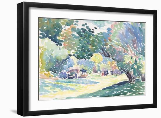 Landscape, c.1904-Henri-Edmond Cross-Framed Giclee Print