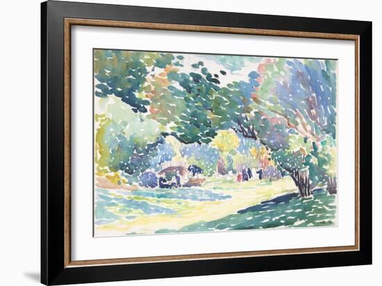 Landscape, c.1904-Henri-Edmond Cross-Framed Giclee Print