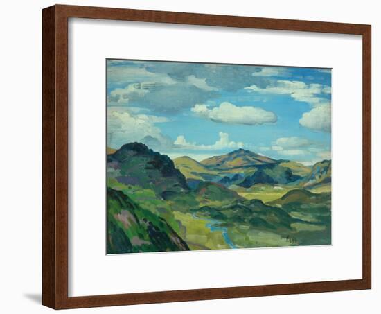 Landscape, C.1919-Derwent Lees-Framed Giclee Print