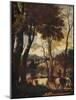 'Landscape', c1630-Nicolas Poussin-Mounted Giclee Print