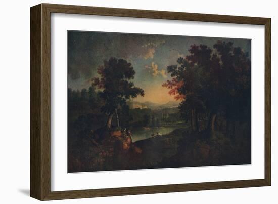 'Landscape', c1750-John Smith-Framed Giclee Print