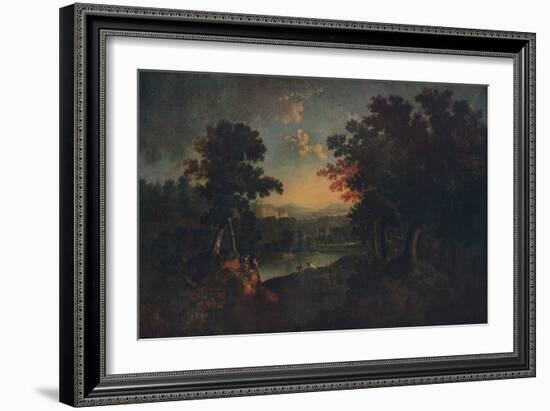 'Landscape', c1750-John Smith-Framed Giclee Print