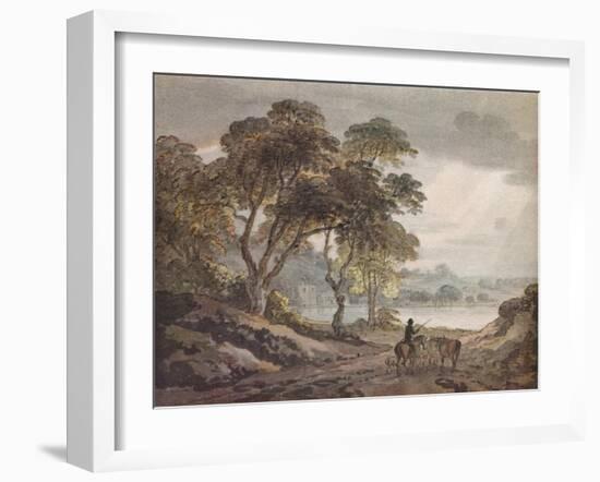 'Landscape', c1780-Paul Sandby-Framed Giclee Print