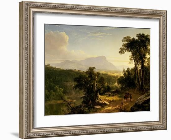 Landscape-Composition: in the Catskills, 1848-Asher Brown Durand-Framed Giclee Print