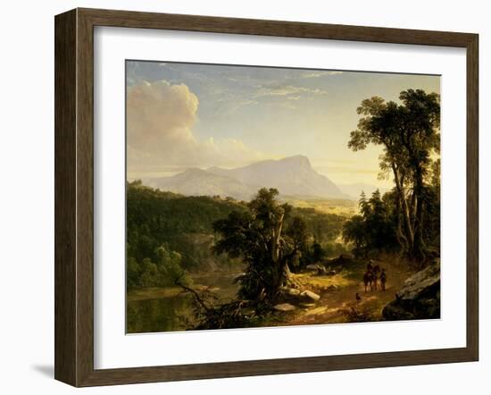 Landscape-Composition: in the Catskills, 1848-Asher Brown Durand-Framed Giclee Print